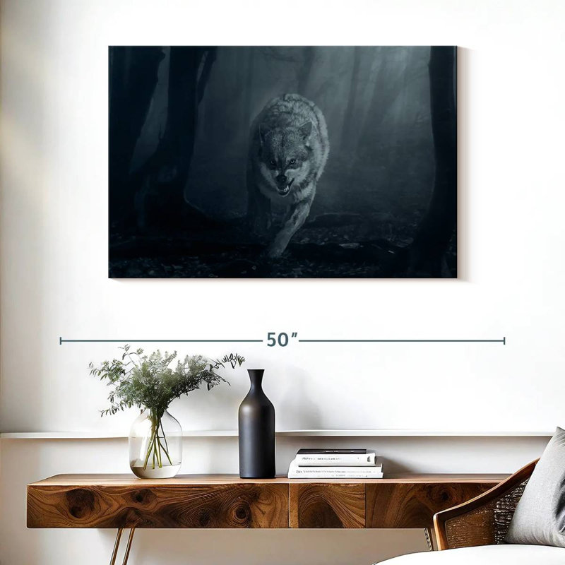 Mad Wolf, 26" H x 39" W
