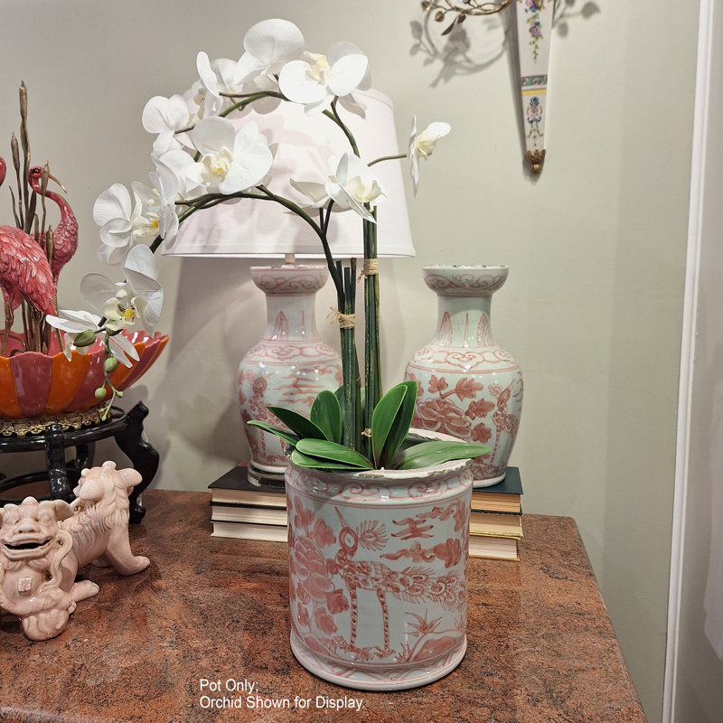 Handcrafted Round Planter