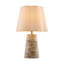 Lampe de table 18,5 po en béton avec abat-jour en fibres douces-1905263429