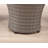 Dnyia All-Weather Outdoor Bistro Set with 2 Round Chairs And One 18"H Table With Glass Top