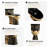 Elongated One-Piece Toilet With Round Base, ADA Comfort Height Toilet, 1.28 GPF Rim Jet Flush, Luxury Toilet, 12'' Rough-In-112454601