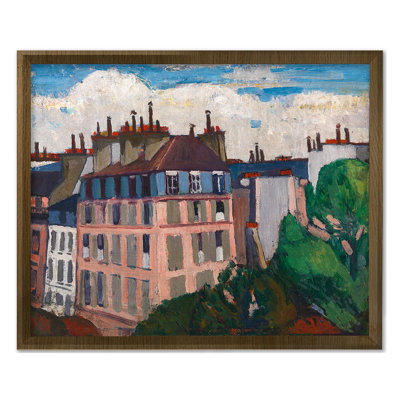 Rooftops, Paris Print by Grand Archives