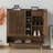 Modern practical storage shoe cabinet