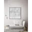 Grey Partition by Parvez Taj - Floater Frame Painting on Canvas-776016922