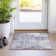 Machine Washable Indoor/Outdoor Xhevrie Plum Rug