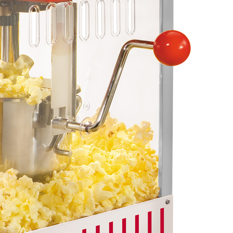Nostalgia Vintage 2.5-Ounce Professional Kettle Popcorn and Concession Cart, 45 Inches Tall, Makes 10 Cups of Popcorn, Kernel Measuring Cup, Oil Measuring Spoon and Metal Scoop