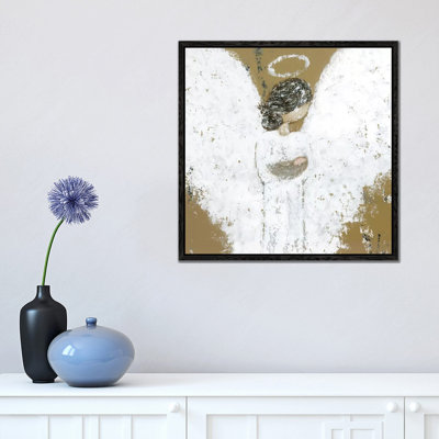 Heavenly Baby Angel by Ashley Bradley - Painting on Canvas