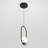 Branchburg 1 - Light Matte Black LED Sphere Pendant