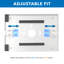 Mount-it Single Screen Floor Stand Mount