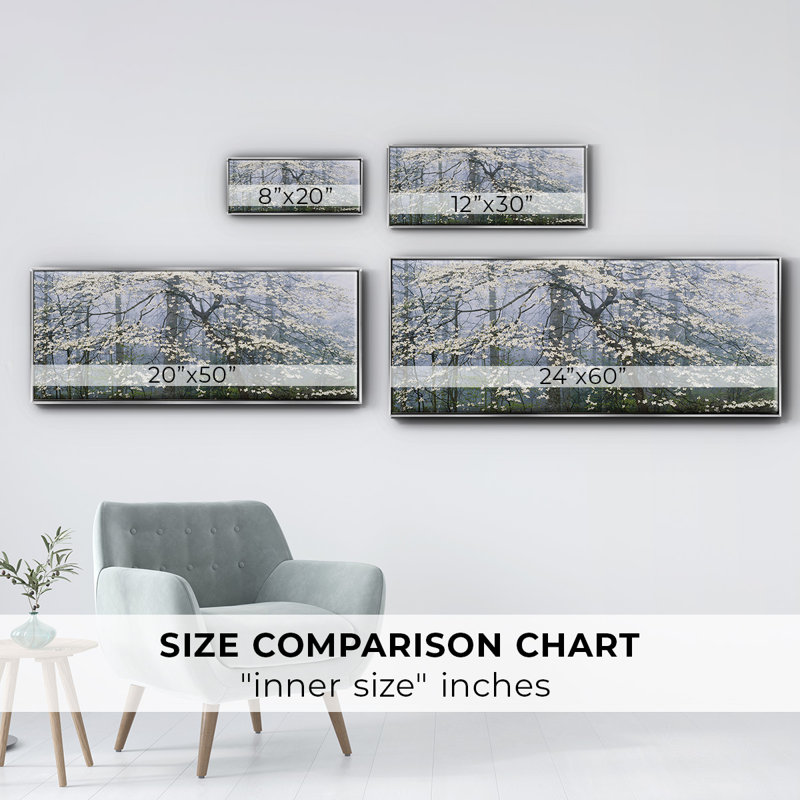 Dogwood Canopy- Framed Canvas