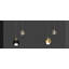 2 - Light Crystal Chandelier Ceiling Light With Crystal Accents Height adjustable (1 PC)-1124071485