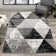 Raymo Geometric Cream/Brown/Black Indoor Area Rug