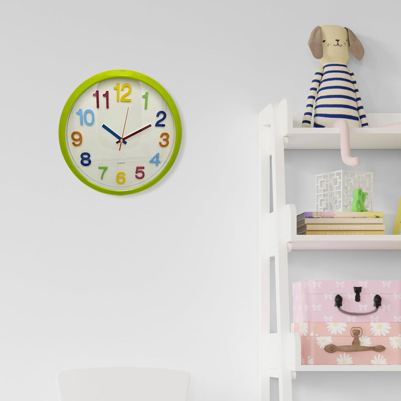 Kuester Wall Clock, Green