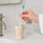 Beige Marble Fluted Collection Toothbrush Holder
