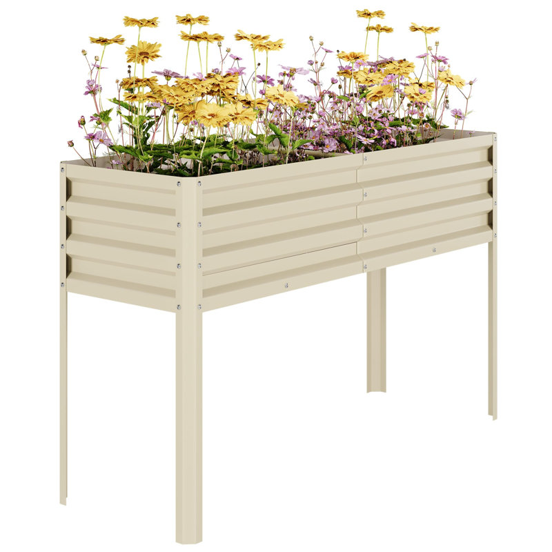 Metal Pot Planter, Black