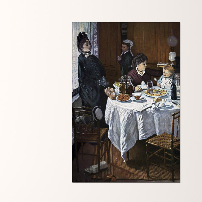 Claude Monet - Wrapped Canvas Painting, 90cm H x 60cm W x 1.8cm D