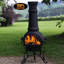 Toledo Column Cast Iron Smokeless Chimnea-32817753-32817751
