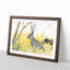 Alert Hare In The Meadow Framed Print-56632722-56632720