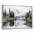 Silver Floater Framed