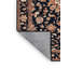 Tapis brun lavable à la machine-1497720343