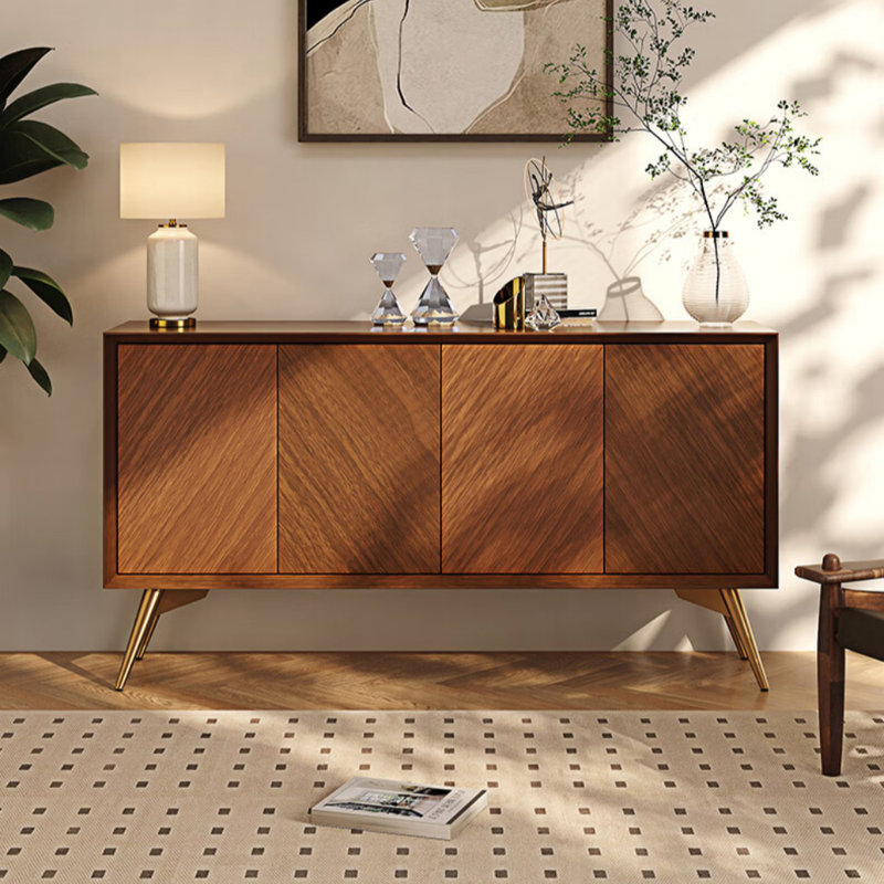 French Fishbone Pattern Sideboard
