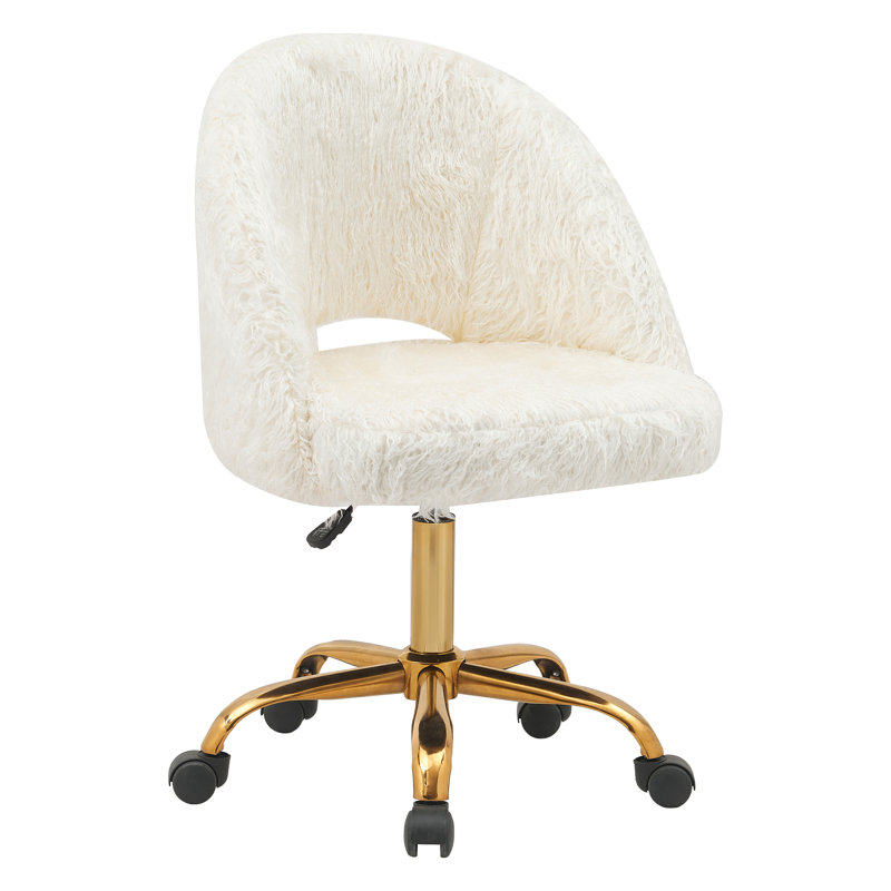 Chaise de travail Colin, Blanc