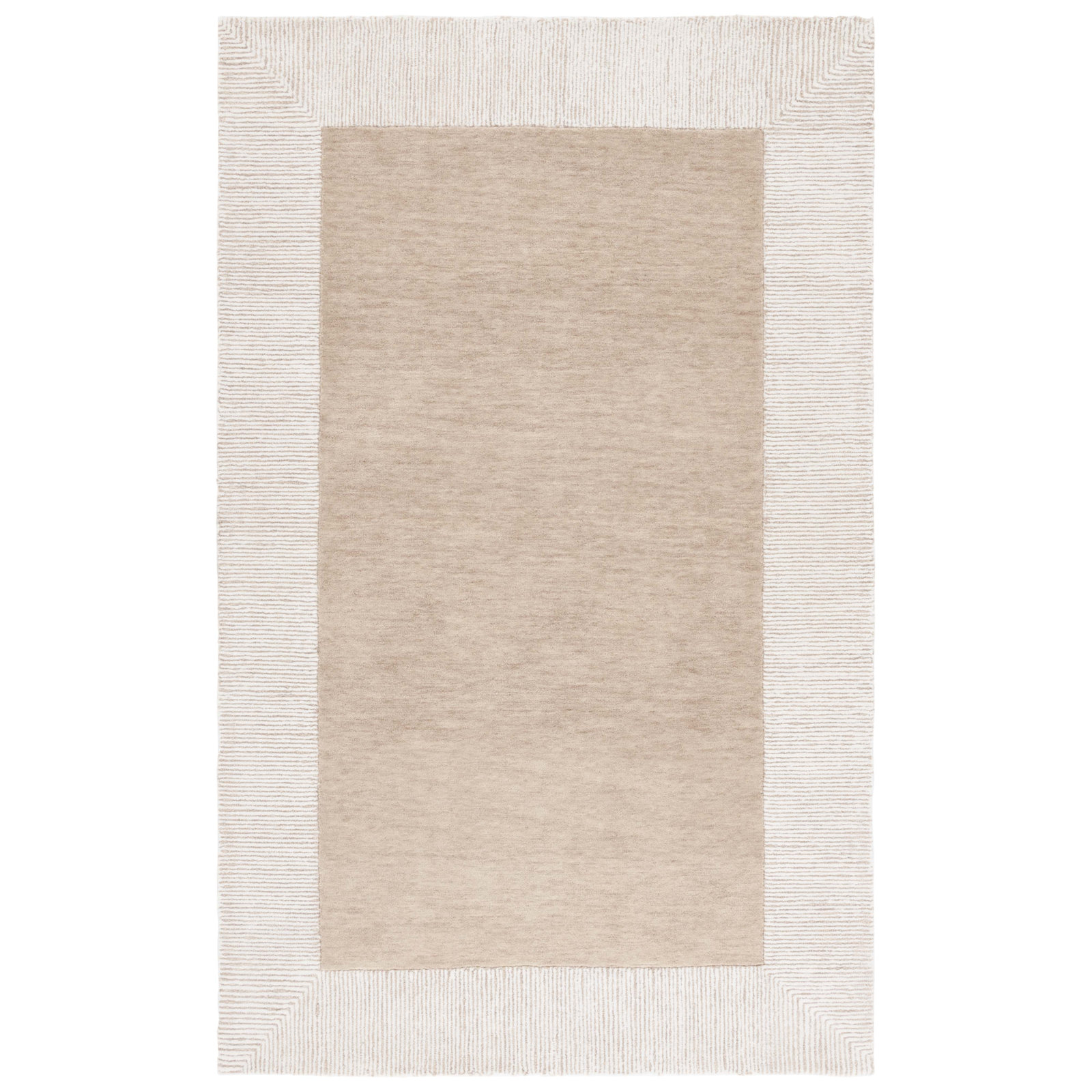 Ellsworth Hand-Tufted Geometric Wool Rug, Rectangle 5' x 8'