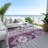 Machine Washable Indoor/Outdoor Chantille ACN1015 Purple Rug-1771117092