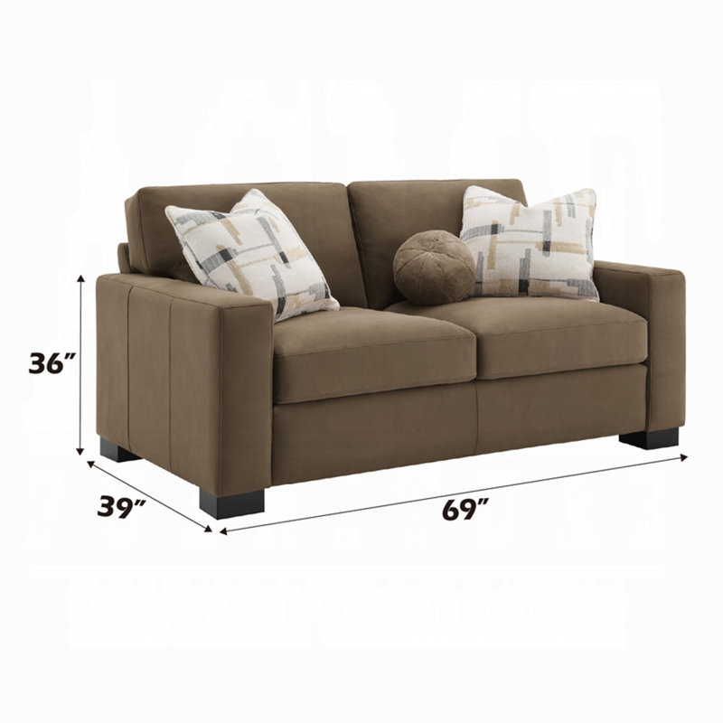 Causeuse Margret avec 3 coussins