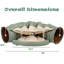 Nid pour animaux de compagnie avec tunnel télescopique Confortable, tissu, coton PP doux, lit extensible pour chat amovible et confortable