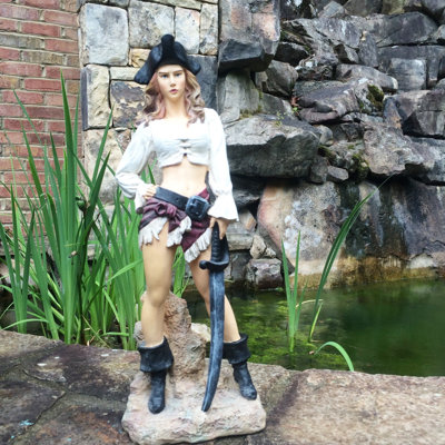 Life's a Beach Weather Resistant UV Resistant Plastic Garden Statue