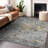 Premium Machine Washable Prisco Gray Rug-1570681375