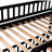 Twin Over Twin Low Bunk Bed With Slide, Ladder, And Fence For Kids And Teens, Versatile And Sturdy Design-2095956904
