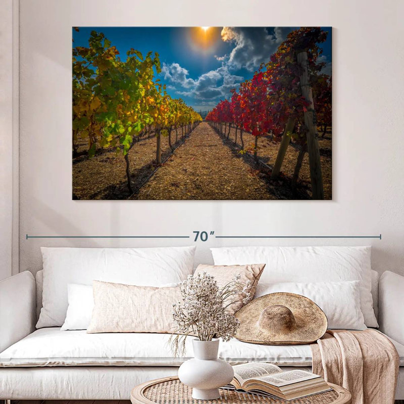 Yarlin Vineyard, H 34 po x l 51 po