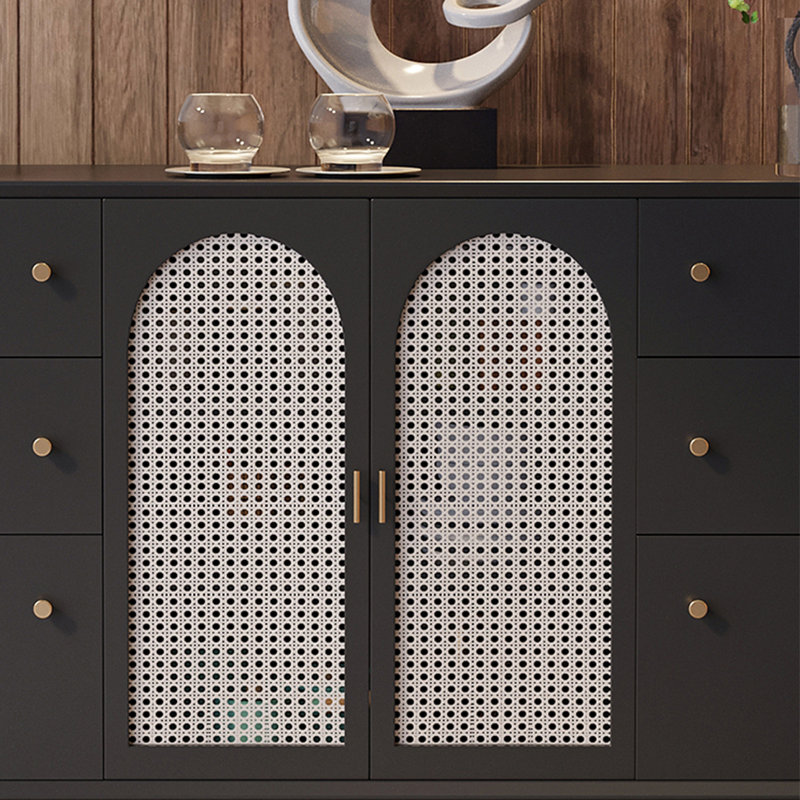 Buffet moderne et minimaliste, Noir