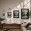 Offline Apartheid Modern - Framed Print-581082373-581082380