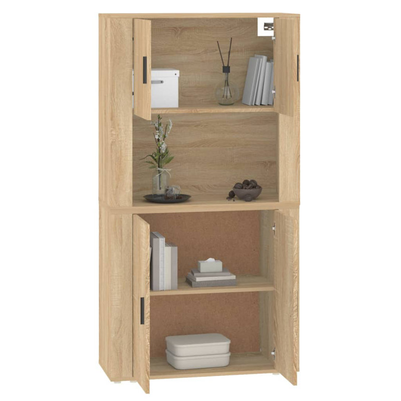 Vidaxl 80cm Sideboard, Sonoma Oak
