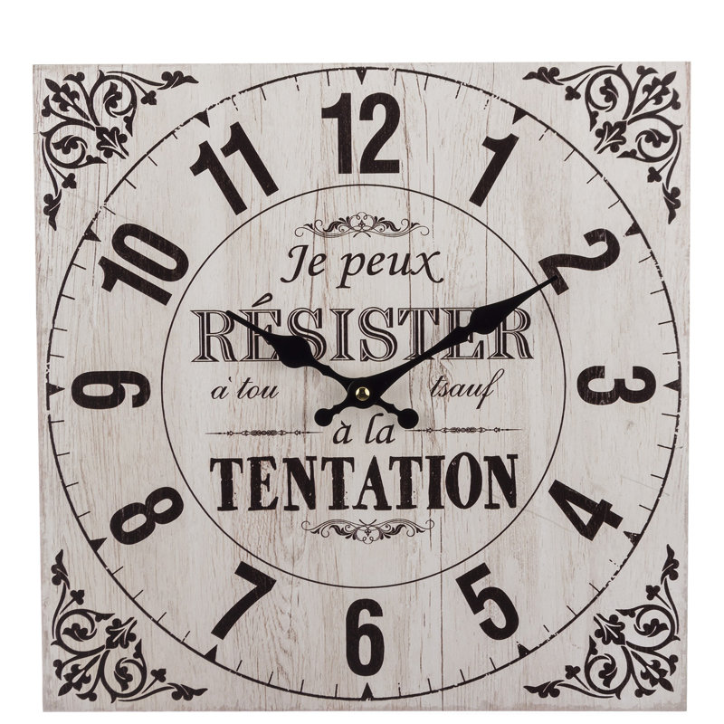 Octavius Wood Wall Clock