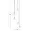Luminaire suspendu en forme de globe à 5 lumières Kaylin