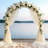 1 Panel Window Scarf, Sheer Voile Scarf Valance Wedding Arch Ceremony Backdrop Party Backdrop Decor (150x300cm/59x118in)-776479329