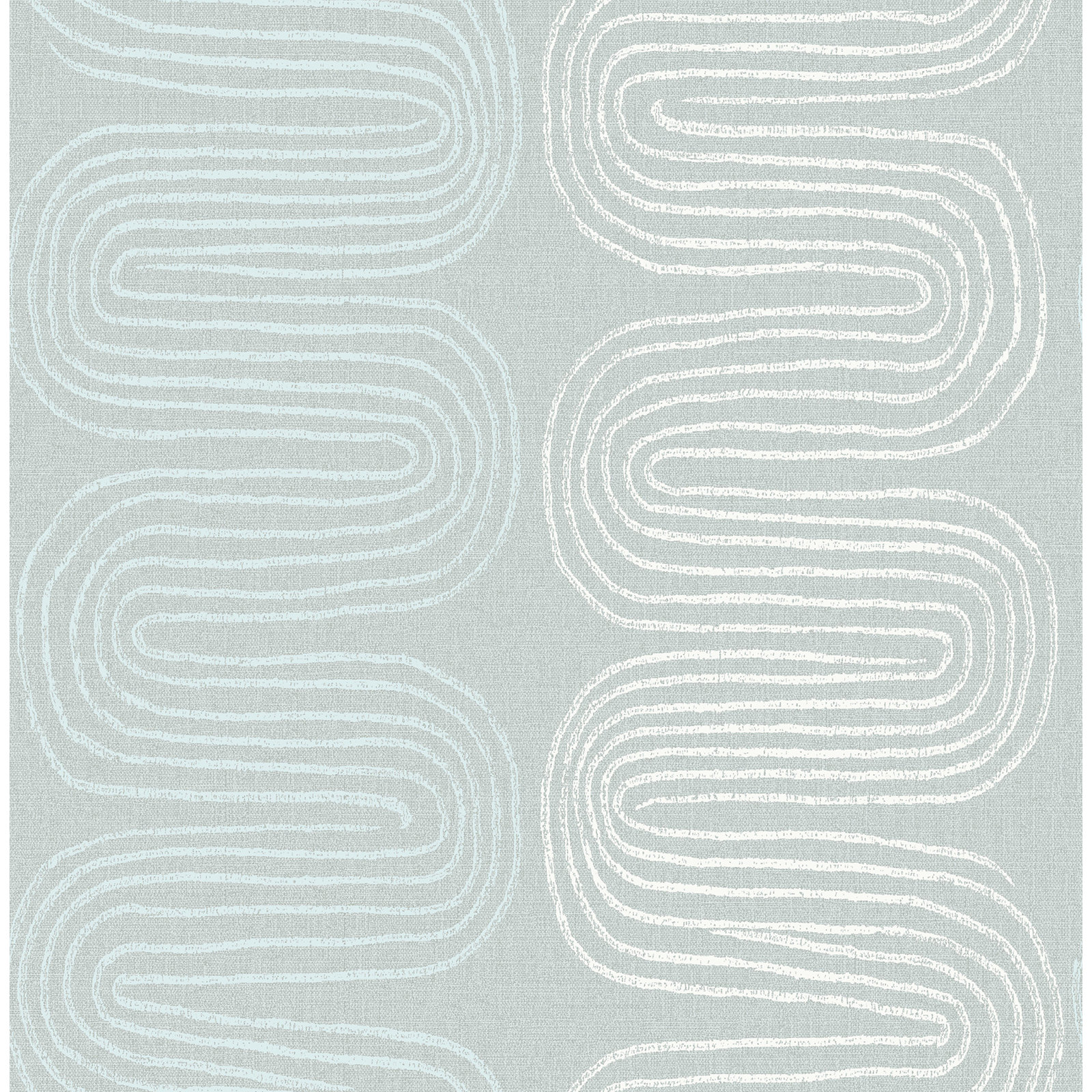 Freddy Wallpaper Roll, Light Blue