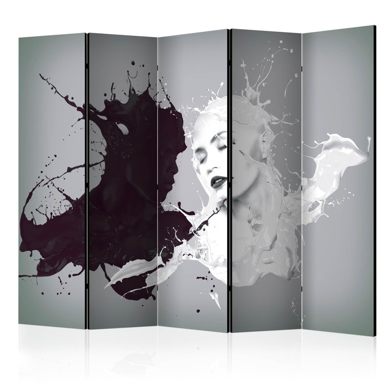 Charisma 225cm W x 172cm H 5 - Panel Folding Room Divider