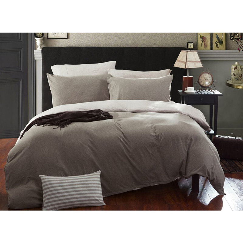 Cotton Jersey Knit Duvet Cover