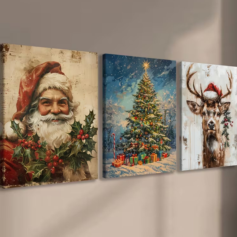 3 Piece Wrapped Canvas Print