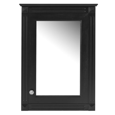 Armoire de rangement de salle de bain murale avec miroir, armoire à pharmacie avec tablette réglable en hauteur, armoire de rangement au-dessus de la toilette
