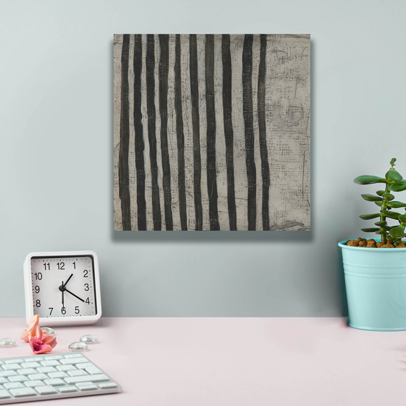  «Stone 7» par Chariklia Zarris, art mural sur toile, 12 po x 12 po