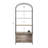 71’’ Arched Bookshelf with Cabinet