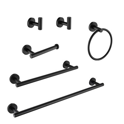 Ensemble de quincaillerie de salle de bain 6 pièces