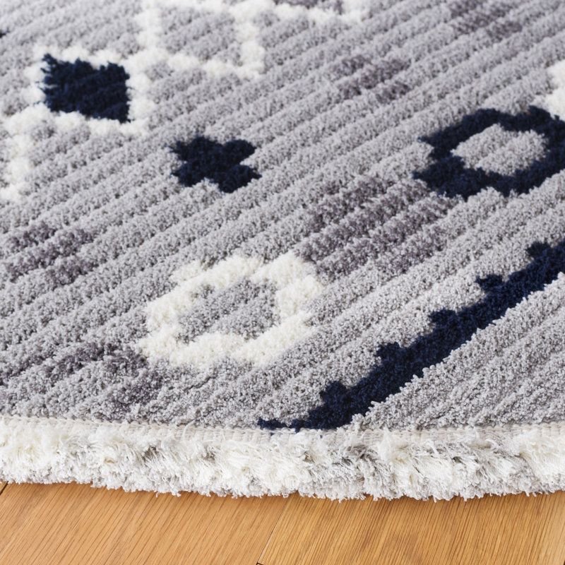 Amaiyah Performance Southwestern Rug, Round 6'7"