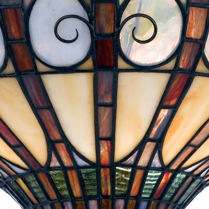 Alekya Glass Flush Mount